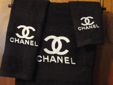 designer towels chanel